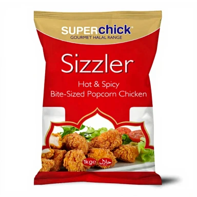 Super Chick Hot & Spicy Popcorn Chicken 1kg