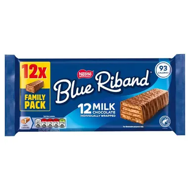 Blue Riband Milk 12 Pack 216g
