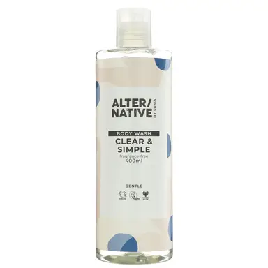 Alter/native By Suma Body Wash Clear & Simple 400ml