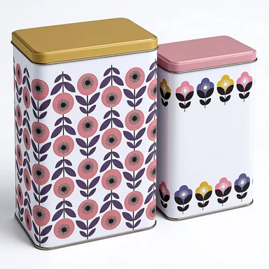 Maison by Premier Set of 2 Storage Canisters