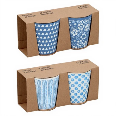 Becher 200ml 2er Set