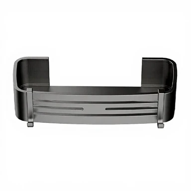 ochama x J.ZAO No Drilling badkamer aluminium douche caddy - verdikt en vergroot - badkamer Vierkante Mand opbergrek, toilet en badkamer