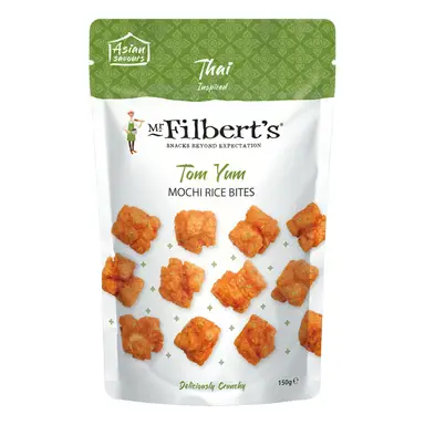 Mr Filbert's Tom Yum Mochi Rice Bites 150g
