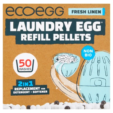 Ecoegg Laundry Egg Refill Pellets Fresh Linen 50 Washes