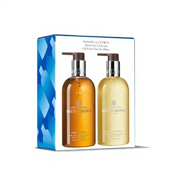 Houtachtig & Citrus Handverzorging Duo Set 600 ml