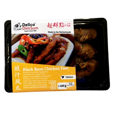DELICO Chicken Feet with Black Bean Sauce ≥400g