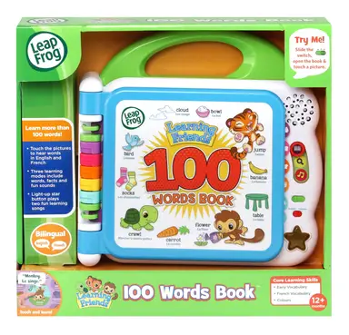 LeapFrog Learning Friends 100 Words Book