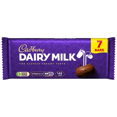 Cadbury Dairy Milk 7 Pack 190.4g