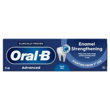 Oral-B Advanced Enamel Strengthening Clean Mint Toothpaste 75ml