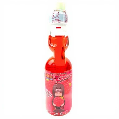 naruto Ramune soda strawberry 200ml [New Arrivals](Best Before2026-02-27)