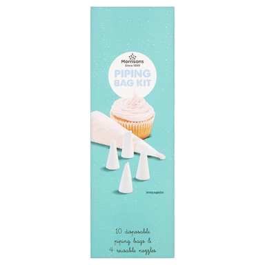 Morrisons Piping Bag & Nozzle Set 14 piece 60g