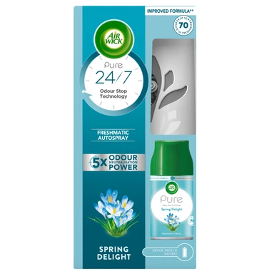 Air Wick Freshmatic Air Freshener Kit, Spring Delight, 250ml