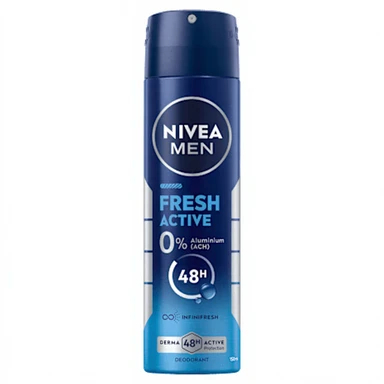 NIVEA deodorant mannen - fris actief 150 ml