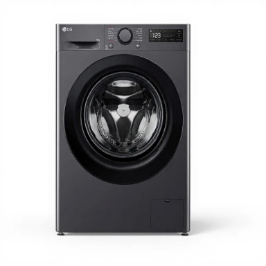 LG Waschmaschine F4WR510SBM, 10 kg, 1400 U/min, Energieeffizienzklasse A, Schwarz