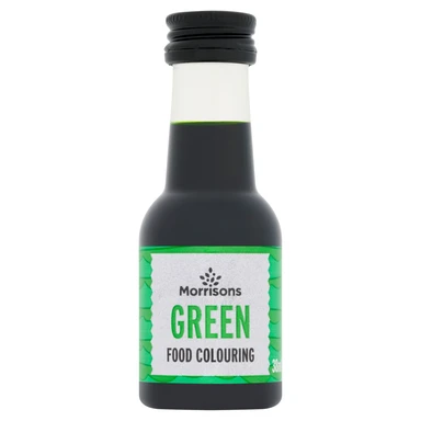 Morrisons Green Food Colouring 38ml