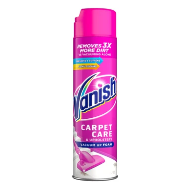 Vanish Oxi Action Carpet Care Vacuum Up Foam, 600ml