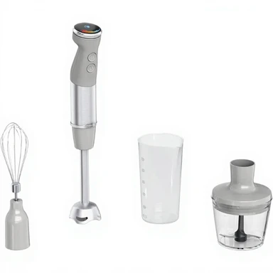 Tefal HB673B - handmixer - 250 W zwart compact ontwerp