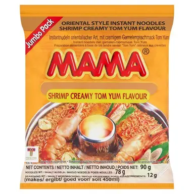 MAMA Noodles Shrimp Creamy Tom Yum 90g