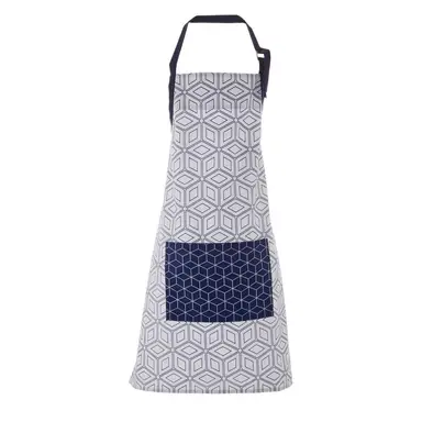 Maison by Premier Kitchen Apron Modern Retro Navy/White