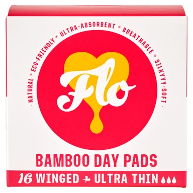 Flo Bamboo Day Pads 16 Pads