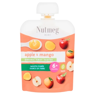 Nutmeg Apple & Mango 6+ Months 70g