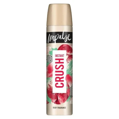 Impulse Body Fragrance Instant Crush Body Spray 75ml