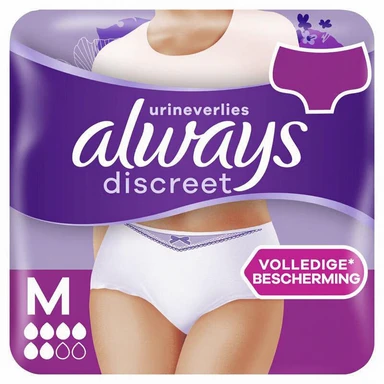 Always Discreet Incontinentiebroekjes bij Urineverlies - Dames Medium - 13 Stuks