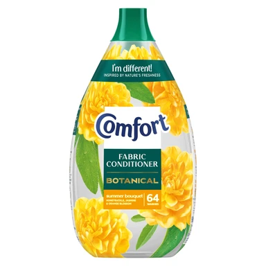 Comfort Botanical Fabric Conditioner Summer Bouquet 64 Washes 960ml
