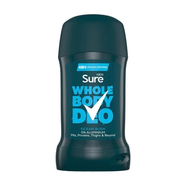 Sure Men Ocean Rush Whole Body Deodorant Stick 48h Odour Control 50ml