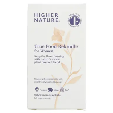 Higher Nature - Rekindle For Women - Libido-Loving Botanical Blend - 60 Vegan Capsules