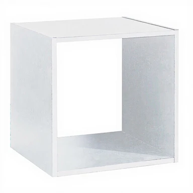 5five Mix'n Module Étagère à 1 case en bois - Blanc