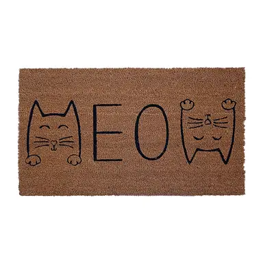 Likewise Doormat Meow Coir 40x70cm
