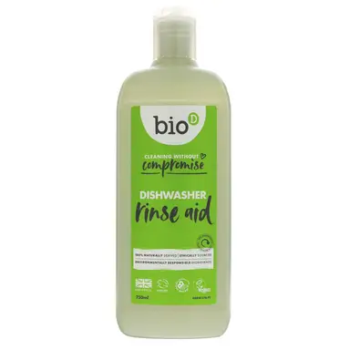 Bio D Dishwasher Rinse Aid Suitable for all dishwashers 750ml