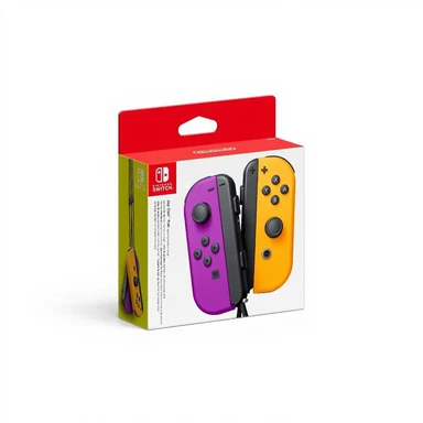 Nintendo Switch Joy-Con Pair - Neon Purple/Neon Orange