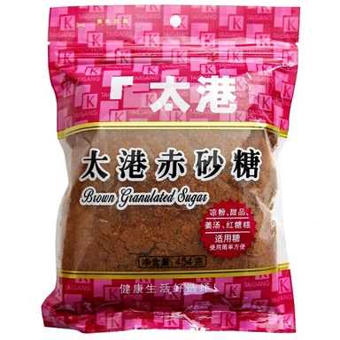 TAIGANG Sucre Brun Pur 454g