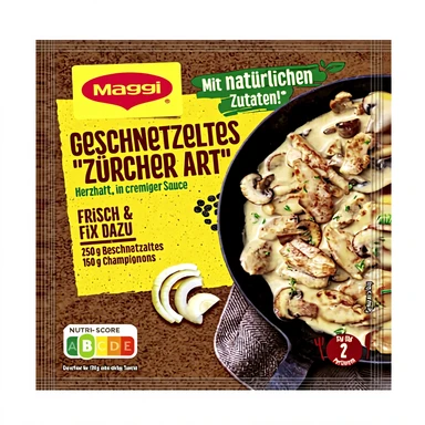 Maggi Fix für Geschnetzeltes Zürcher Art  50g