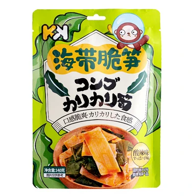 Chaoyouwei Kelp Bamboescheuten Zuur en Pikant Smaak 140g