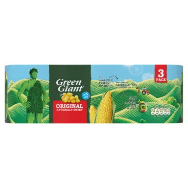 Green Giant Sweetcorn 3 x 340g Pack