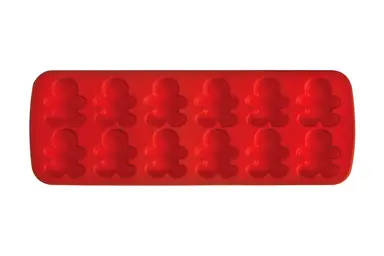 Essentials by Premier Silicone 12 Gingerbread Men Cake/Chocolate Mould