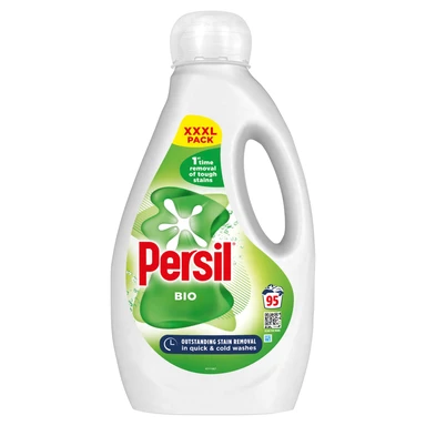 Persil Liquid Laundry Detergent, Bio, 95 Washes, 2.565l