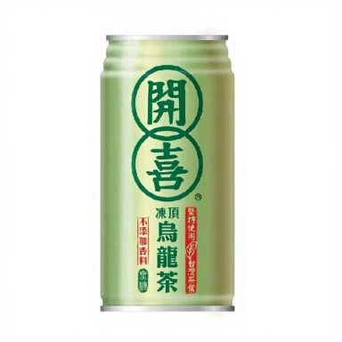 德記開喜凍頂烏龍茶 - 罐裝 (無糖)TaitKaisi Oolong Tea - No added Sugar - Can 340ml