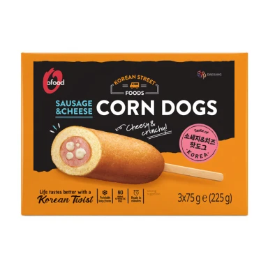 ofood Corn Dogs mit Wurst und Käse, 225 g