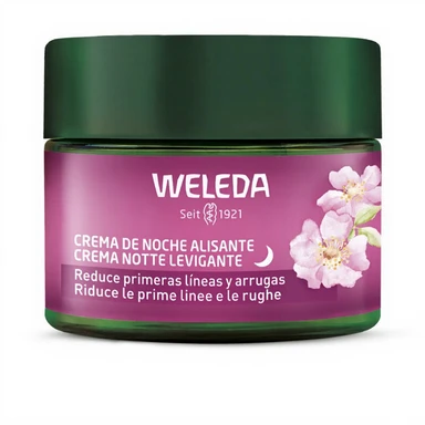 Weleda SMOOTHING gladmakende nachtcrème met muskusroos en witte thee 40 ml