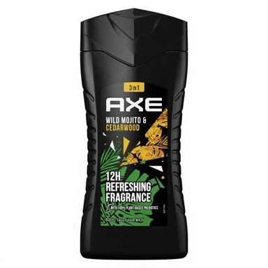 Axe Wild 3-in-1 douchegel groene Mojito & cederhout 250 ml