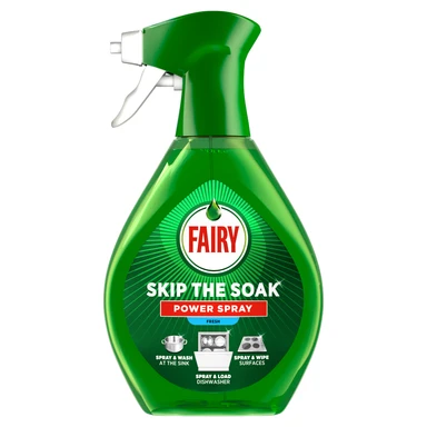 Fairy Skip the Soak Power Dish & Kitchen Spray, 650ml