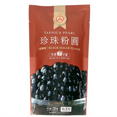 WFY Tapioca Pearl - Brown Sugar 五福圓珍珠粉圓-黑糖250g