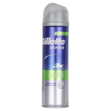 Gillette Series Soothing Shave Foam with Aloe Vera, 250ml