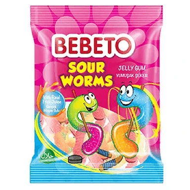 Bebeto J Zure Wormen 80g