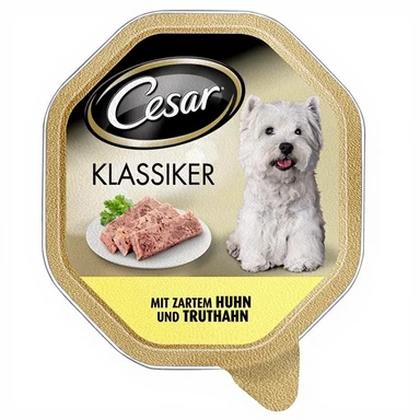 Cesar Classic Terrine mit zartem Huhn und Truthahn 150g