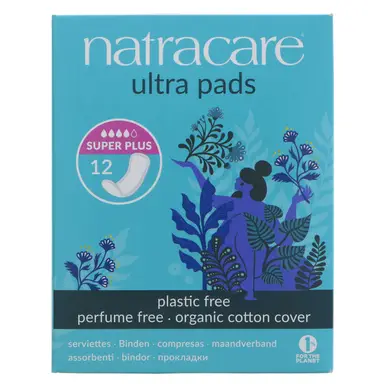 Natracare Ultra Pads Super Plus 12pads